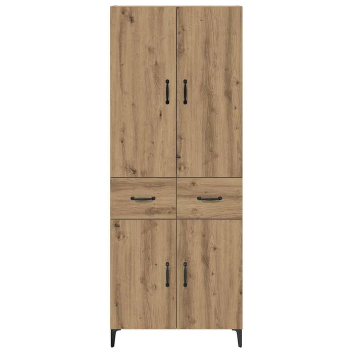 Bufet Stejar Artizanal 69,5 x 34 x 180 cm Lemn compozit - WALTI WALTI