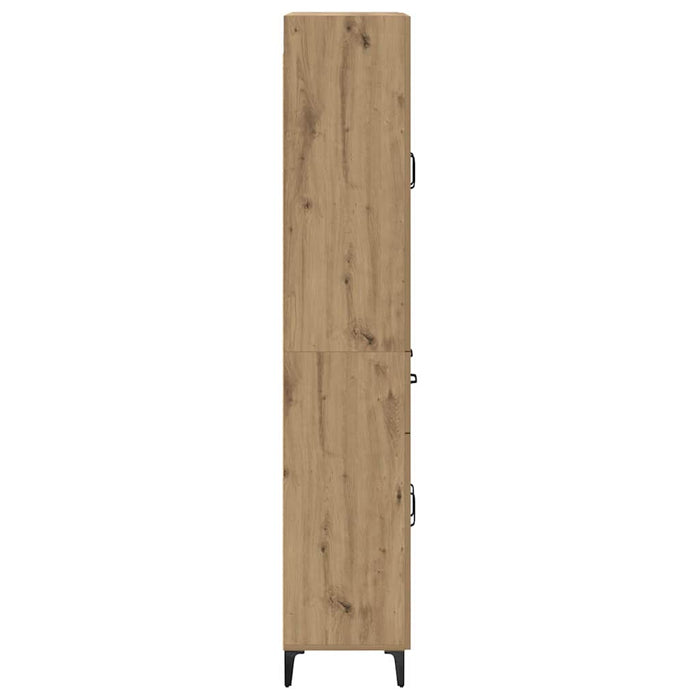 Bufet Stejar Artizanal 69,5 x 34 x 180 cm Lemn compozit - WALTI WALTI