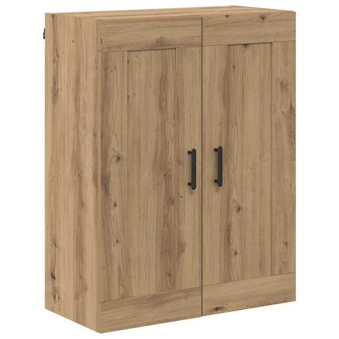 Bufet cu sertar 2 pcs Stejar Artizanal Lemn compozit WALTI