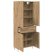 Bufet Stejar Artizanal 69,5 x 34 x 180 cm Lemn compozit - WALTI WALTI