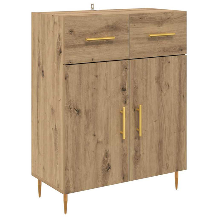 Bufet Stejar Artizanal 69,5 x 34 x 180 cm Lemn compozit - WALTI WALTI
