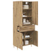 Bufet Stejar Artizanal 69,5 x 34 x 180 cm Lemn compozit - WALTI WALTI