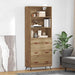 Bufet Stejar Artizanal 69,5 x 34 x 180 cm Lemn compozit - WALTI WALTI