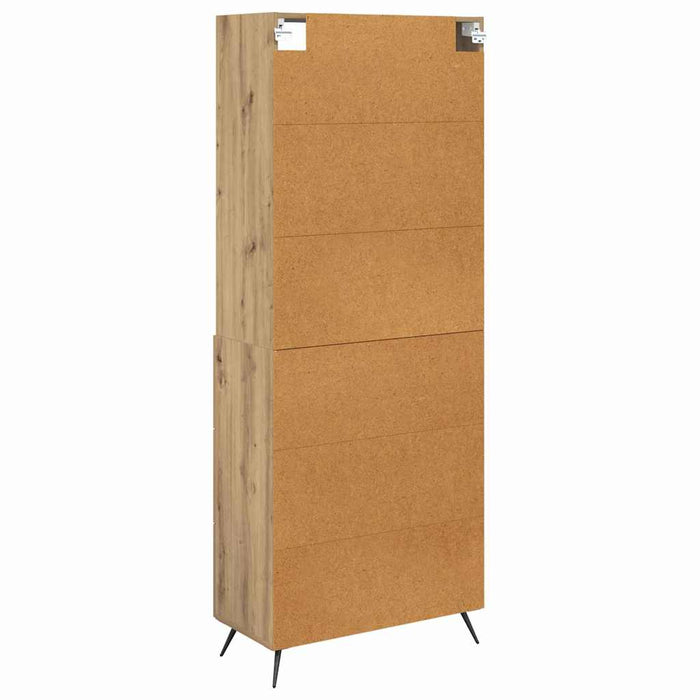 Bufet Stejar Artizanal 69,5 x 34 x 180 cm Lemn compozit - WALTI WALTI