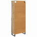 Bufet cu sertar 2 pcs Stejar Artizanal Lemn compozit - WALTI WALTI