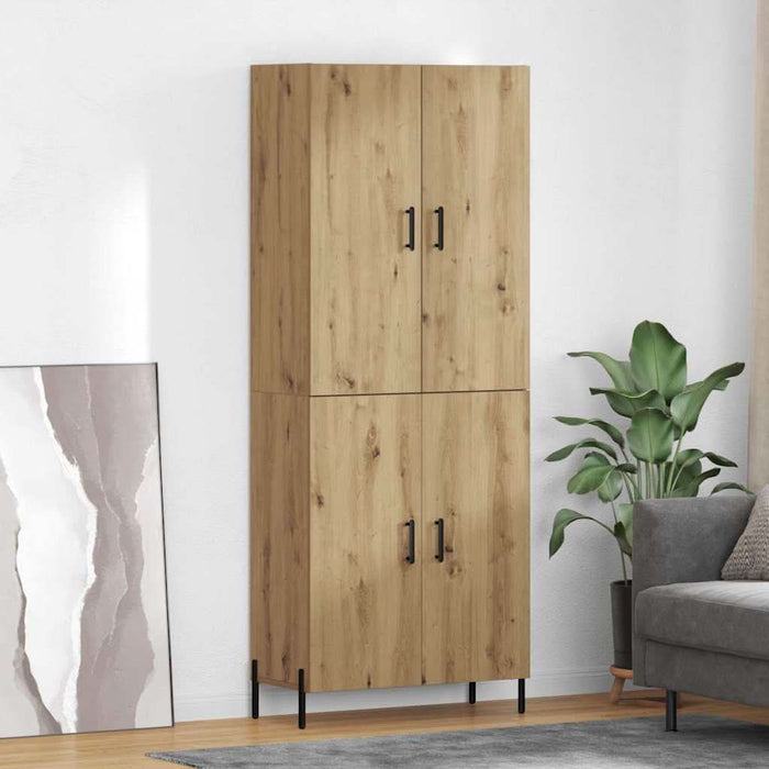 Bufet Stejar Artizanal 69,5 x 34 x 180 cm Lemn compozit - WALTI WALTI