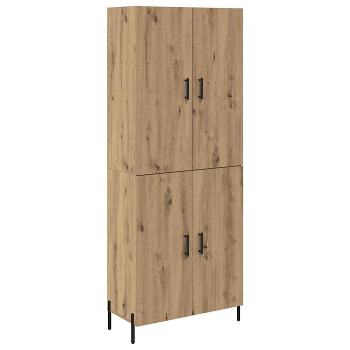 Bufet Stejar Artizanal 69,5 x 34 x 180 cm Lemn compozit - WALTI WALTI