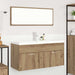 Dulap de Baie Stejar Artizanal 100 x 38,5 x 46 cm Lemn compozit - WALTI WALTI