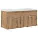 Dulap de Baie Stejar Artizanal 100 x 38,5 x 46 cm Lemn compozit - WALTI WALTI