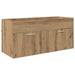 Dulap de Baie Stejar Artizanal 100 x 38,5 x 46 cm Lemn compozit - WALTI WALTI