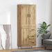Bufet Stejar Artizanal 69,5 x 34 x 180 cm Lemn compozit - WALTI WALTI