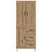 Bufet Stejar Artizanal 69,5 x 34 x 180 cm Lemn compozit - WALTI WALTI