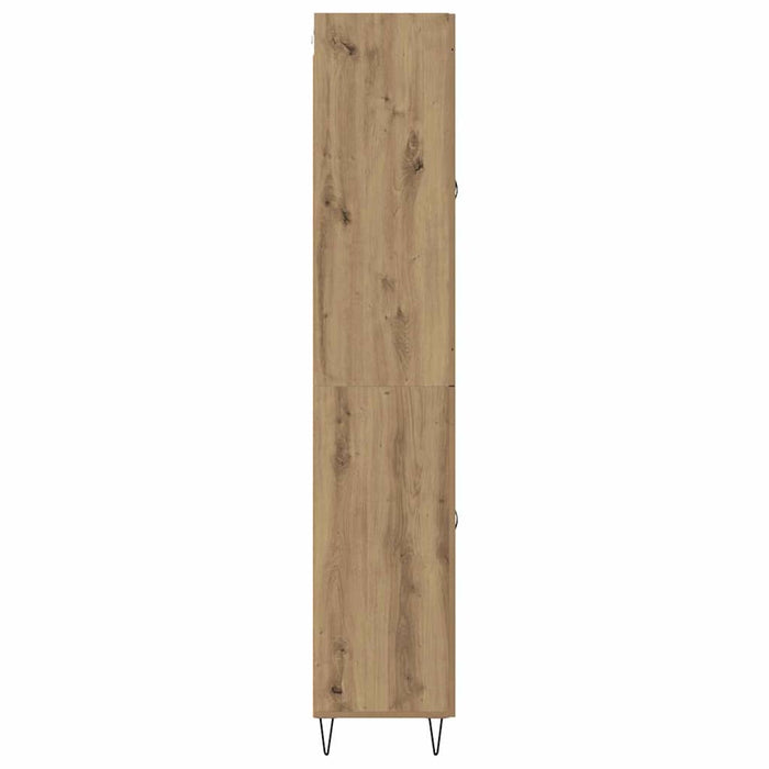 Bufet Stejar Artizanal 69,5 x 34 x 180 cm Lemn compozit - WALTI WALTI