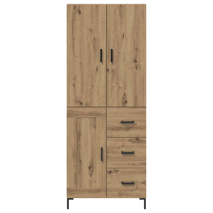 Bufet Stejar Artizanal 69,5 x 34 x 180 cm Lemn compozit - WALTI WALTI