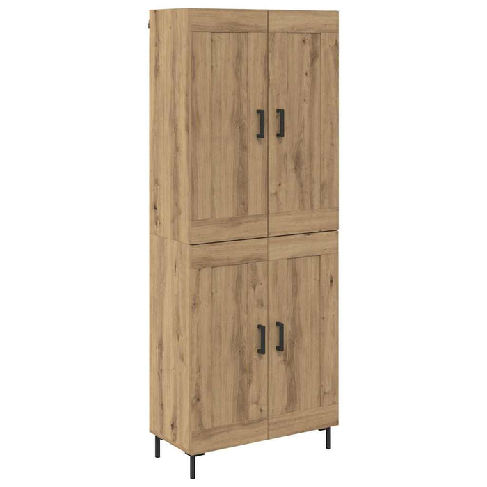 Bufet 2 buc. Stejar Artizanal 69,5 x 34 x 180 cm Lemn prelucrat - WALTI WALTI