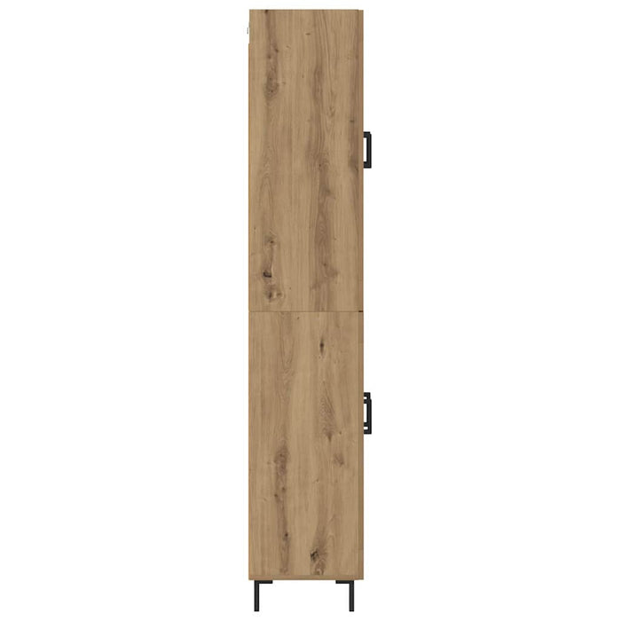 Bufet 2 buc. Stejar Artizanal 69,5 x 34 x 180 cm Lemn prelucrat - WALTI WALTI