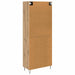 Bufet Stejar Artizanal 69,5 x 34 x 180 cm Lemn compozit - WALTI WALTI