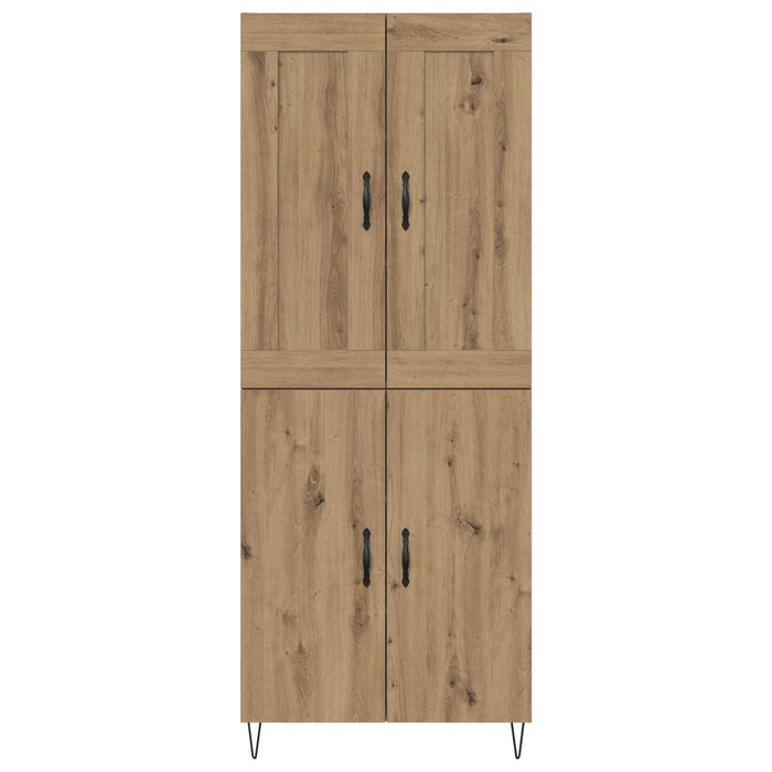Bufet Stejar Artizanal 69,5 x 34 x 180 cm Lemn compozit - WALTI WALTI