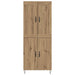 Bufet Stejar Artizanal 69,5 x 34 x 180 cm Lemn compozit - WALTI WALTI