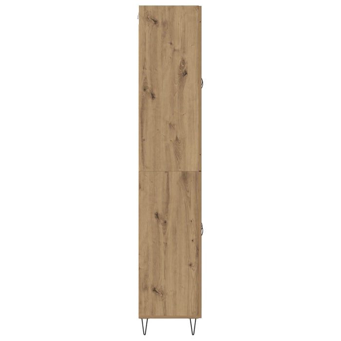 Bufet Stejar Artizanal 69,5 x 34 x 180 cm Lemn compozit - WALTI WALTI