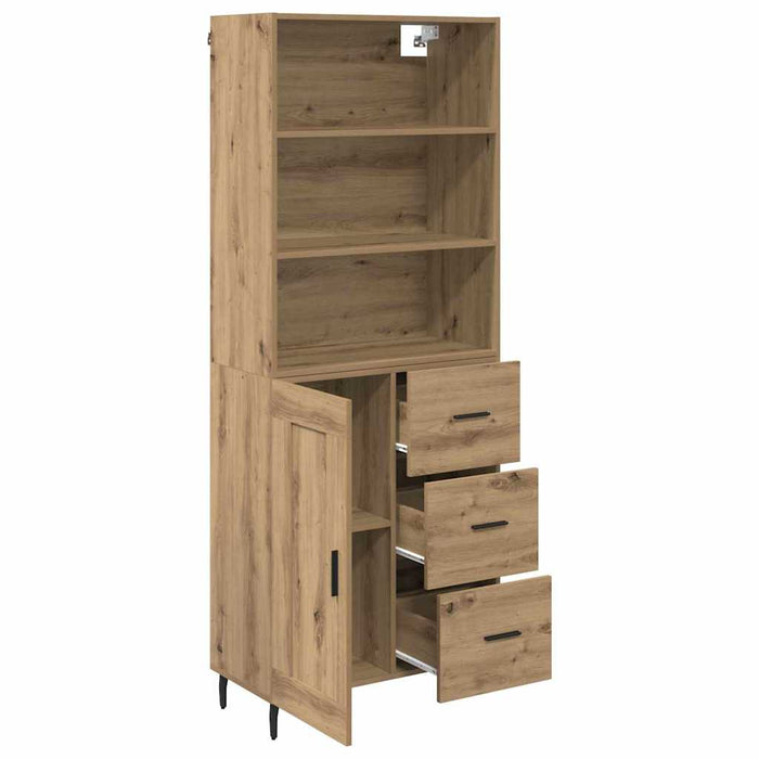 Bufet cu sertar Stejar Artizanal 69,5 x 34 x 180 cm - WALTI WALTI
