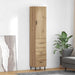 Bufet Stejar Artizanal 34,5 x 34 x 180 cm Lemn compozit - WALTI WALTI