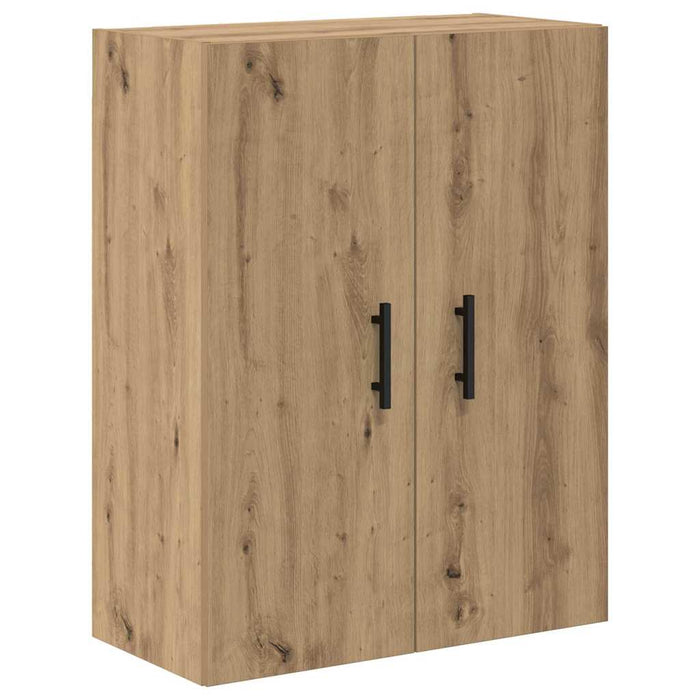 Bufet 2 pcs Stejar Artizanal Lemn Stratificat și Sticlă - WALTI WALTI
