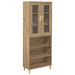Bufet Stejar Artizanal 69,5 x 34 x 180 cm - WALTI WALTI