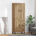 Bufet cu sertar 2 pcs Stejar Artizanal 69,5 x 34 x 180 cm - WALTI WALTI