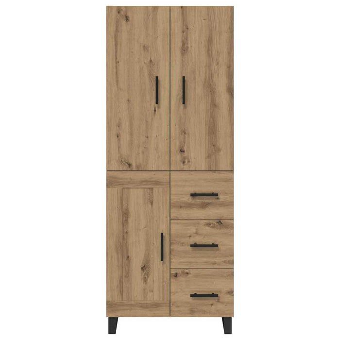Bufet cu sertar 2 pcs Stejar Artizanal 69,5 x 34 x 180 cm - WALTI WALTI