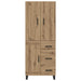 Bufet cu sertar 2 pcs Stejar Artizanal 69,5 x 34 x 180 cm - WALTI WALTI