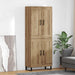 Bufet Stejar Artizanal 69,5 x 34 x 180 cm Lemn compozit - WALTI WALTI