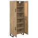 Bufet Stejar Artizanal 69,5 x 34 x 180 cm Lemn compozit - WALTI WALTI