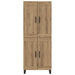 Bufet Stejar Artizanal 69,5 x 34 x 180 cm Lemn compozit - WALTI WALTI