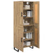 Bufet Stejar Artizanal 69,5 x 34 x 180 cm Lemn compozit - WALTI WALTI