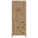 Bufet 2 buc. Stejar Artizanal 69,5 x 34 x 180 cm Lemn prelucrat - WALTI WALTI
