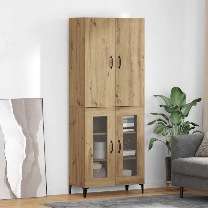 Bufet Stejar Artizanal 69,5 x 34 x 180 cm Lemn compozit - WALTI WALTI