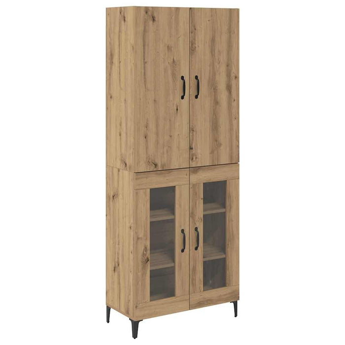 Bufet Stejar Artizanal 69,5 x 34 x 180 cm Lemn compozit - WALTI WALTI