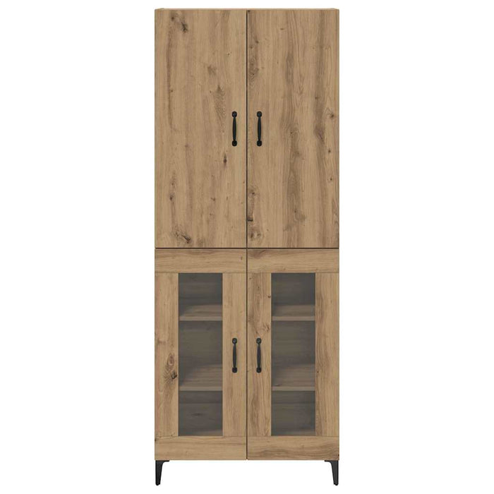 Bufet Stejar Artizanal 69,5 x 34 x 180 cm Lemn compozit - WALTI WALTI