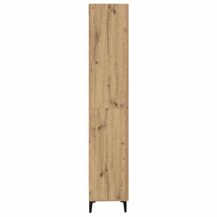 Bufet Stejar Artizanal 69,5 x 34 x 180 cm Lemn compozit - WALTI WALTI