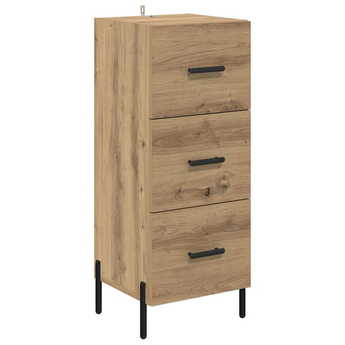 Bufet Stejar Artizanal 34,5 x 34 x 180 cm Lemn compozit - WALTI WALTI