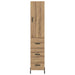 Bufet Stejar Artizanal 34,5 x 34 x 180 cm Lemn compozit - WALTI WALTI