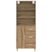 Bufet Stejar Artizanal 69,5 x 32,5 x 180 cm Lemn compozit - WALTI WALTI