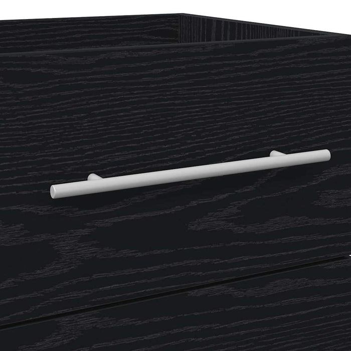 Dulap pentru Chiuveta de Baie cu sertar Negru 42 x 39 x 52 cm - WALTI WALTI