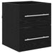 Dulap pentru Chiuveta de Baie cu sertar Negru 42 x 39 x 52 cm - WALTI WALTI