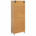 Bufet cu sertar 2 pcs Stejar Artizanal Lemn compozit - WALTI WALTI