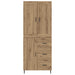 Bufet cu sertar 2 pcs Stejar Artizanal Lemn compozit - WALTI WALTI