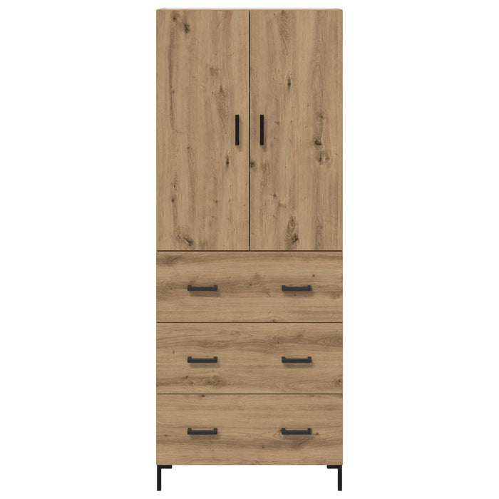 Bufet Stejar Artizanal 69,5 x 34 x 180 cm Lemn compozit - WALTI WALTI
