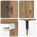 Bufet 2 pcs Stejar Artizanal Lemn compozit - WALTI WALTI