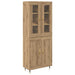 Bufet 2 pcs Stejar Artizanal Lemn compozit - WALTI WALTI